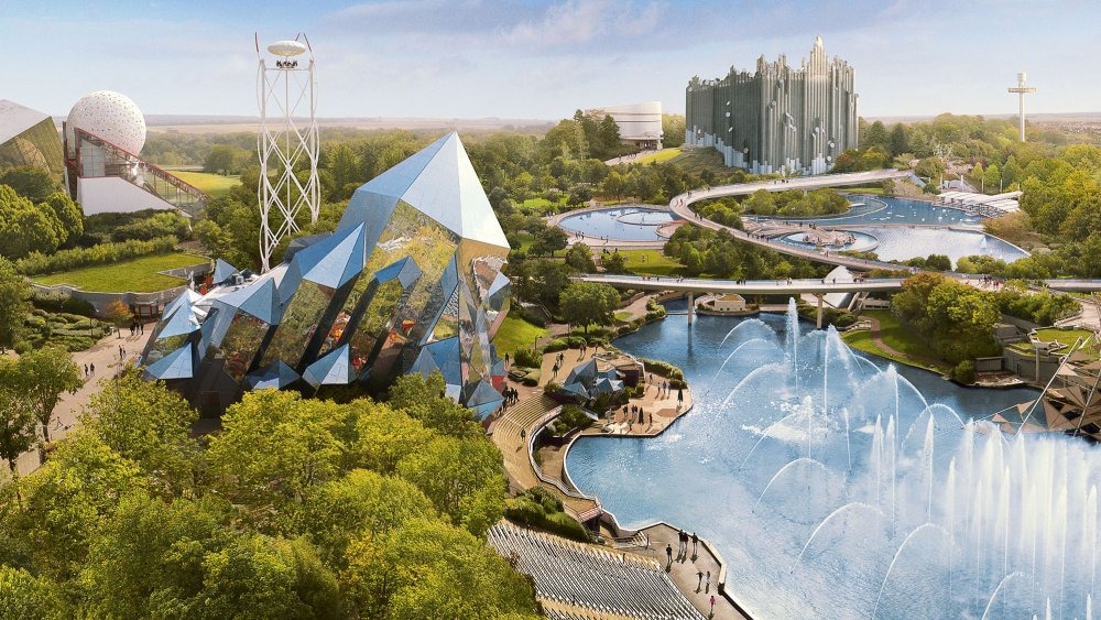 Futuroscope — vue panoramique du parc